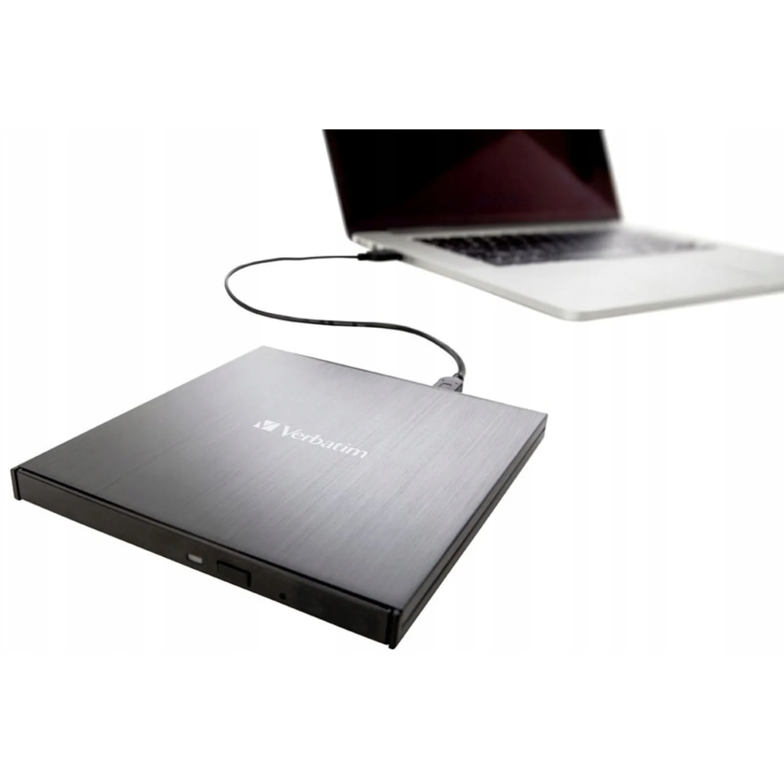 Оптический привод Verbatim Ultra HD 4K External Slimline Blu-Ray Writer (43888)