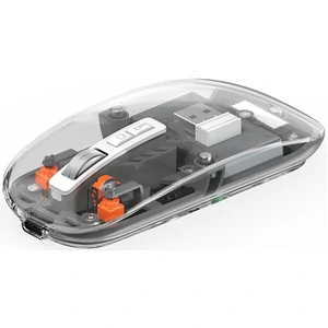 Миша WiWU Crystal Transparent Magnetic Wireless Mouse Gray (WM105)