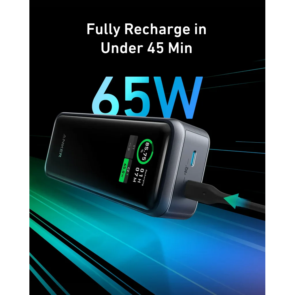 Зовнішній акумулятор Anker Prime 12000mAh 130W (A1335011)