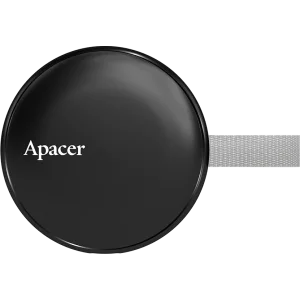 Накопитель SSD APACER USB 256GB Magnetic Portable AS725 Black (AP256GAS725B-1) UA