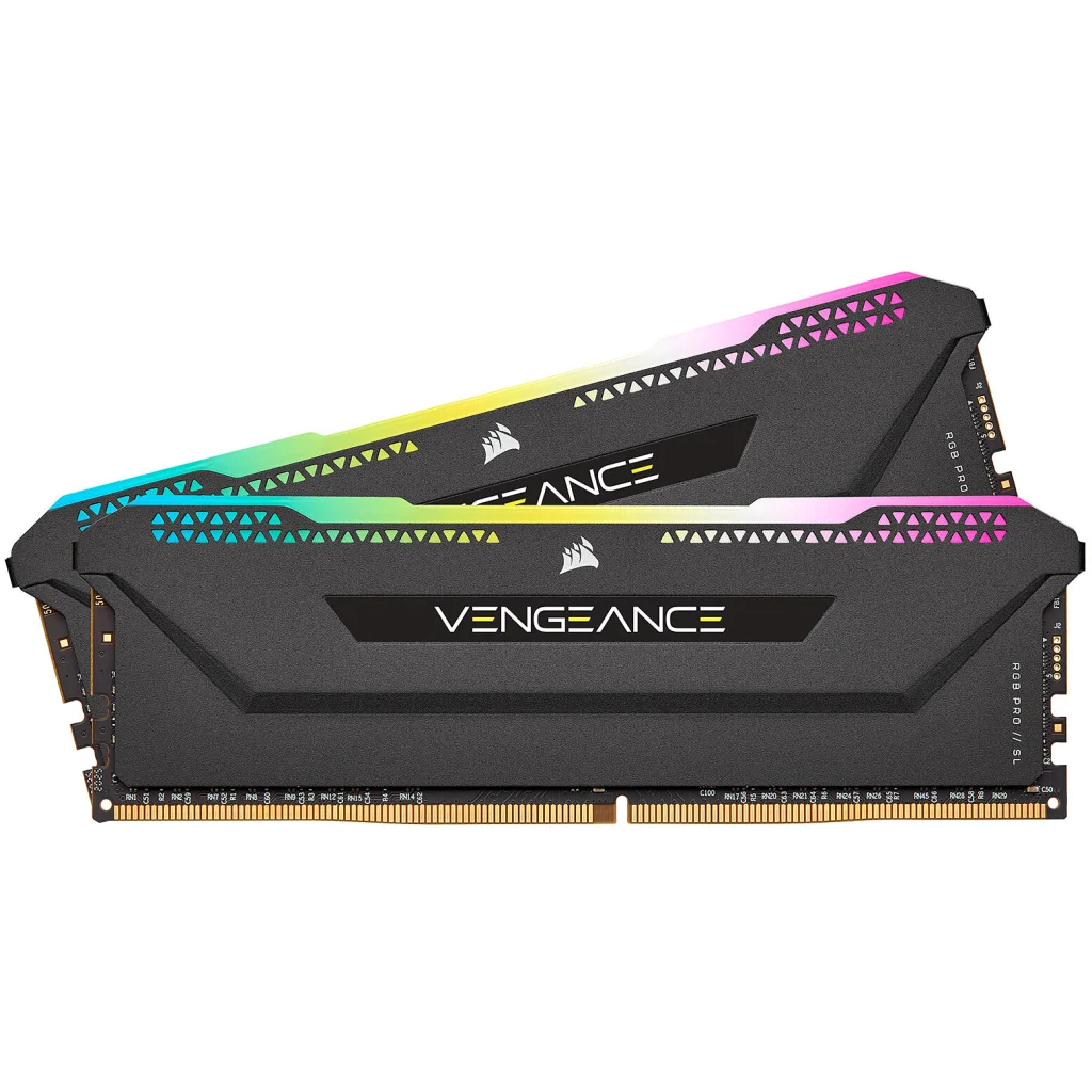 Модуль пам'яті Corsair 32 GB (2x16GB) DDR4 3600 MHz Vengeance RGB PRO SL (CMH32GX4M2Z3600C18)