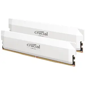 Оперативная память Crucial 32GB (2x16GB) 6000MHz CL36 Pro Overclocking White (CP2K16G60C36U5W)