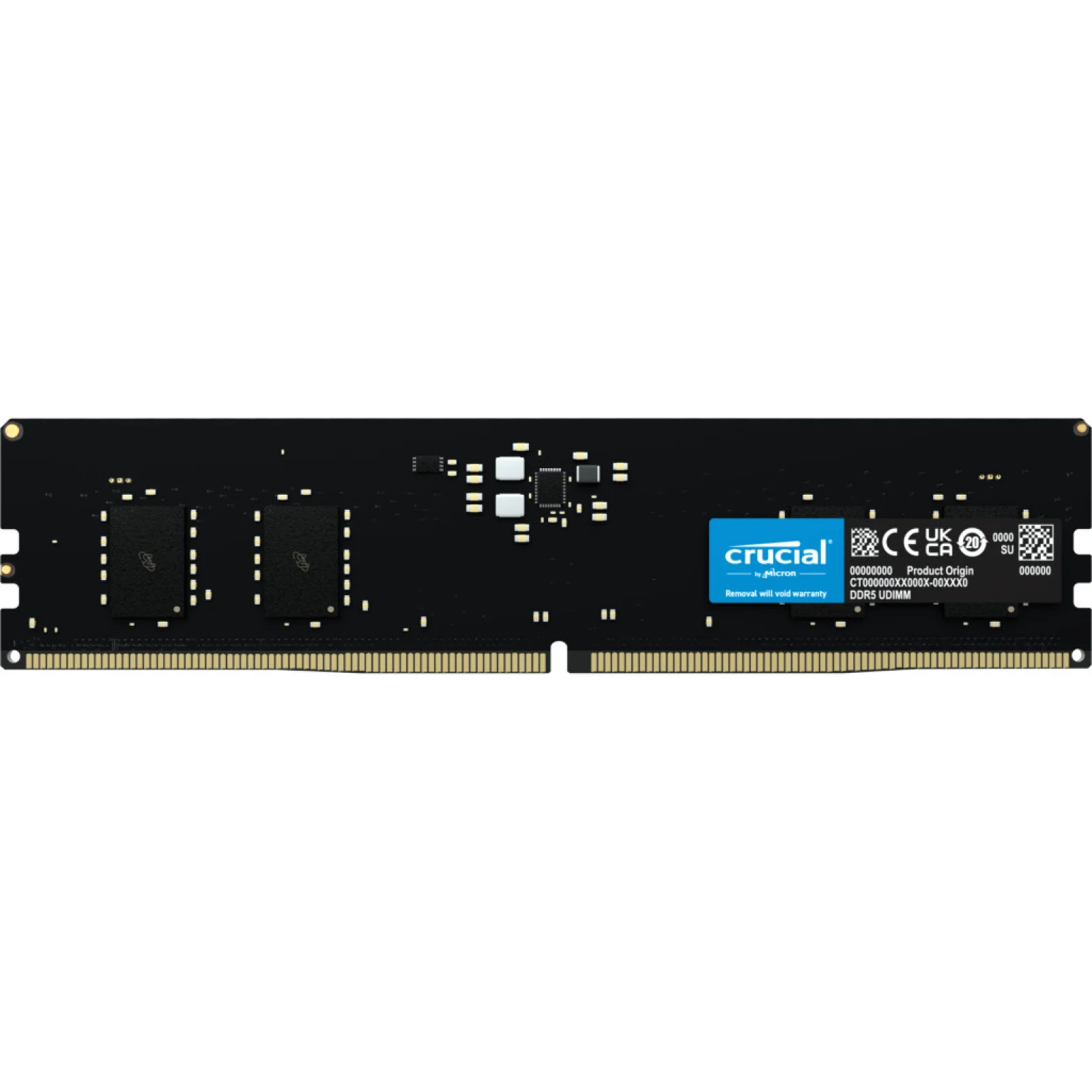 Оперативная память Crucial 16 GB DDR5 4800 MHz (CT16G48C40U5)