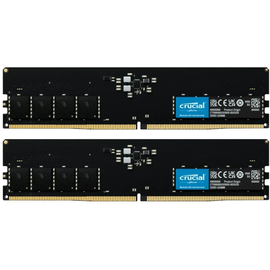 Оперативна пам'ять Crucial 32 GB (2x16GB) DDR5 5200 MHz (CT2K16G52C42U5)