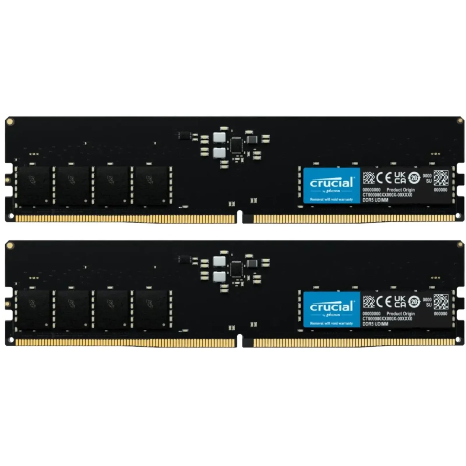 Оперативна пам'ять Crucial 32 GB (2x16GB) DDR5 5200 MHz (CT2K16G52C42U5)