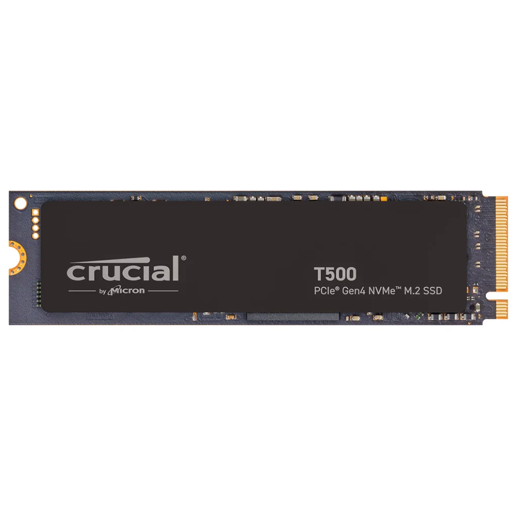 SSD накопитель Crucial T500 PCIe Gen4 NVMe M.2 4TB (CT4000T500SSD3)