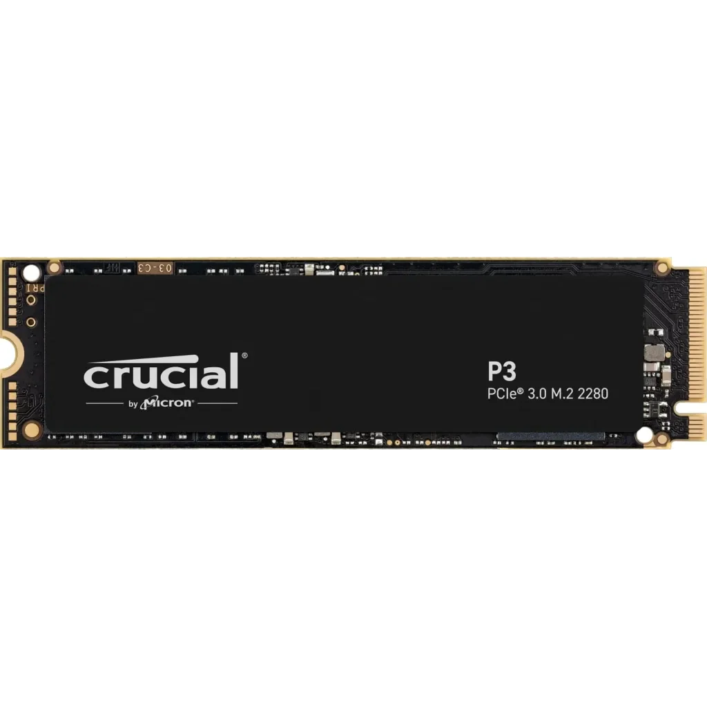 SSD накопитель Crucial P3 500 GB (CT500P3SSD8)