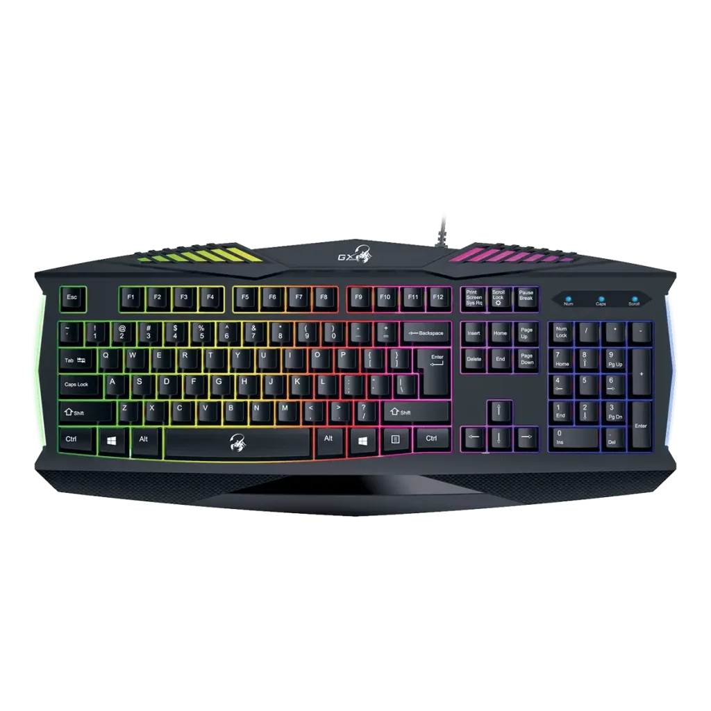 Клавіатура мембранна Genius Scorpion K-220, 104key, USB-A, чорний (31310475104) UA