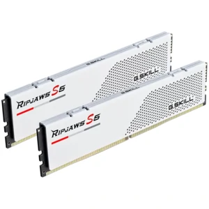 Модуль памяти G.Skill 32 GB (2x16GB) DDR5 5200 MHz Ripjaws S5 White (F5-5200J4040A16GX2-RS5W) UA