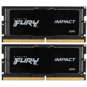 Оперативная память Kingston FURY 64 GB (2x32GB) SO-DIMM DDR5 5600 MHz Impact (KF556S40IBK2-64)