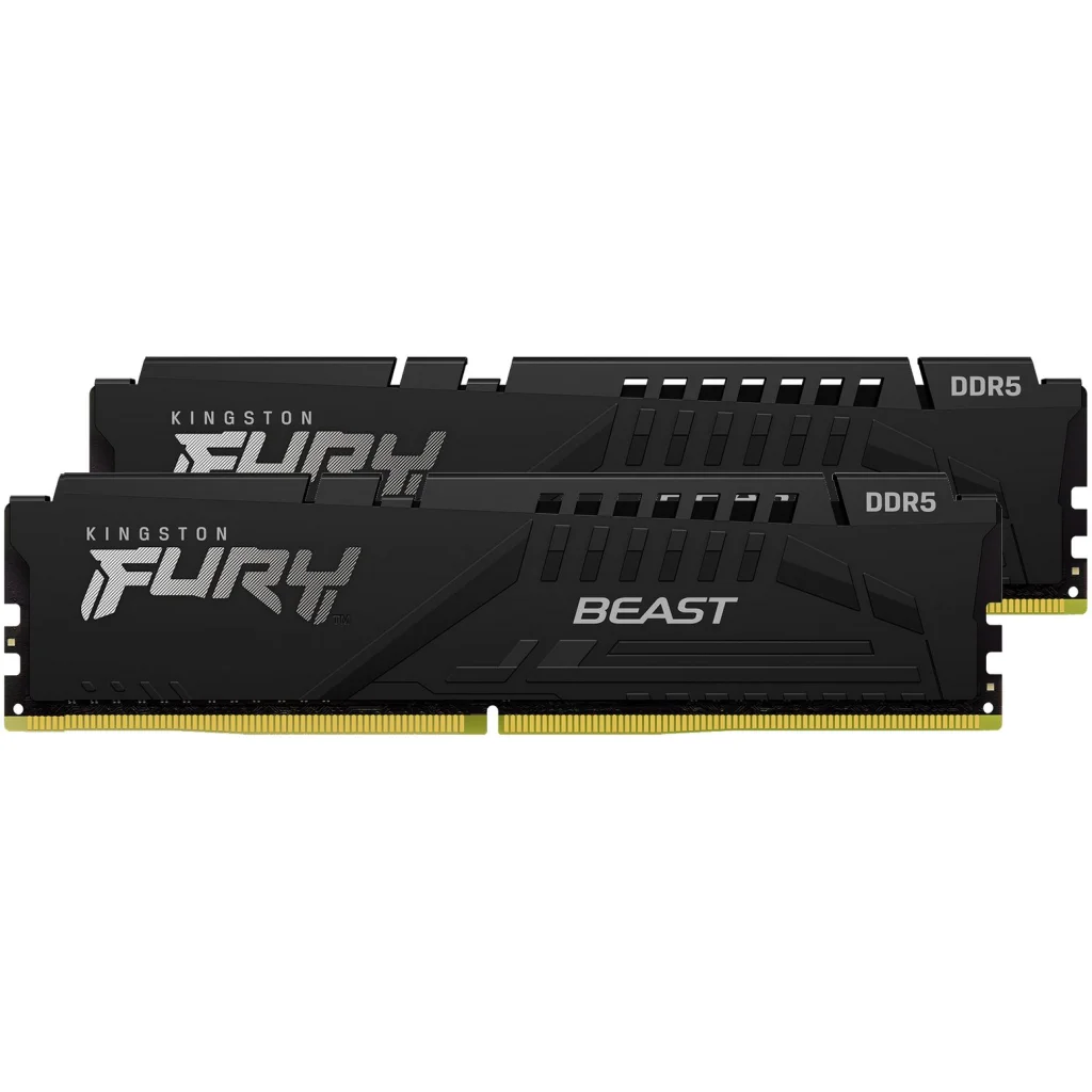 Модуль пам'яті Kingston FURY 32 GB (2x16GB) DDR5 6000 MHz Beast Black (KF560C36BBE2K2-32)