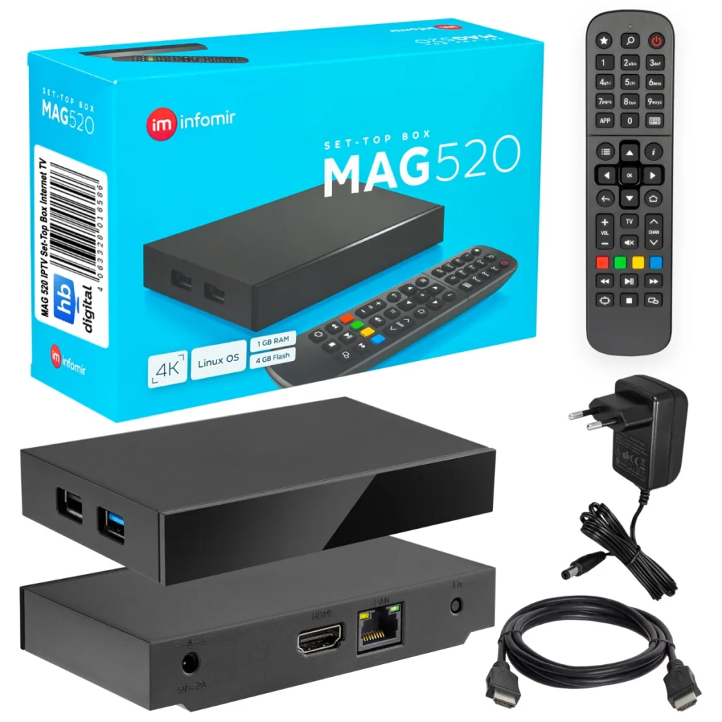 Медіаплеєр MAG 520 1/4GB