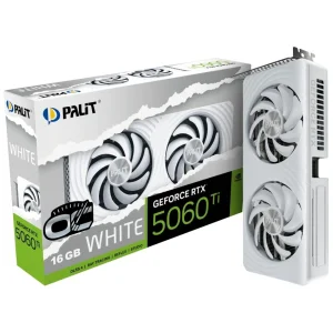 Видеокарта Palit GeForce RTX5060 Ti WHITE OC 16G (NE7506TU19T1-GB2061M) UA