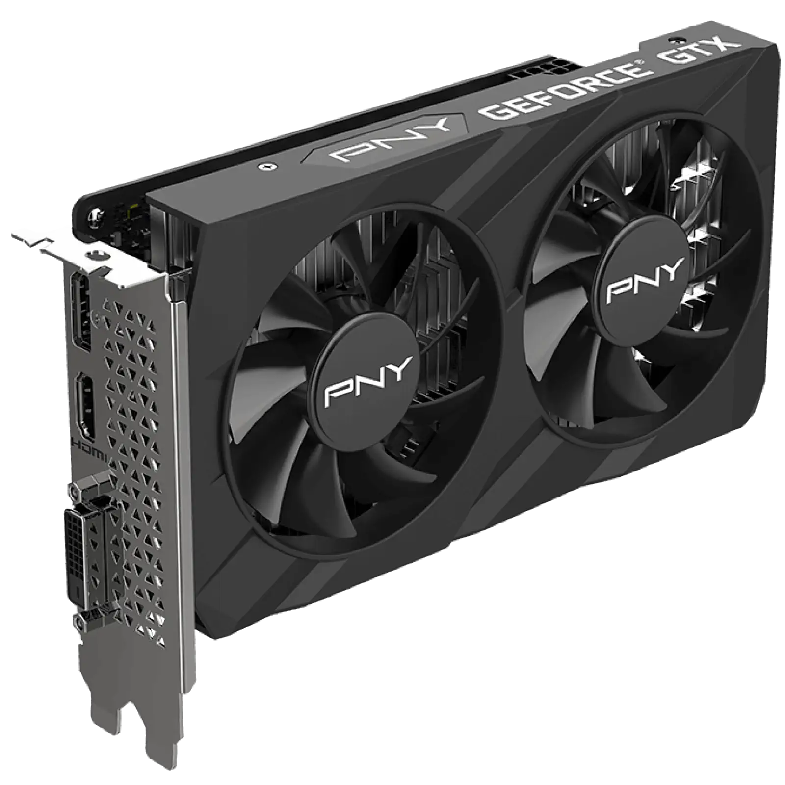 Видеокарта PNY GeForce GTX 1650 Dual Fan 4GB GDDR6 (VCG16514D6DFXPB1)