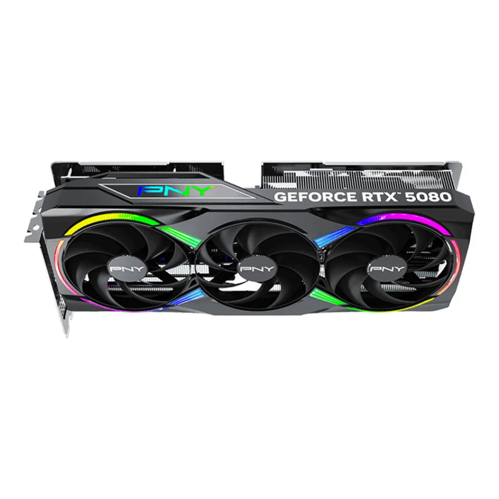 Видеокарта PNY GeForce RTX 5080 ARGB EPIC-X RGB OC Triple Fan (VCG508016TFXXPB1-O)