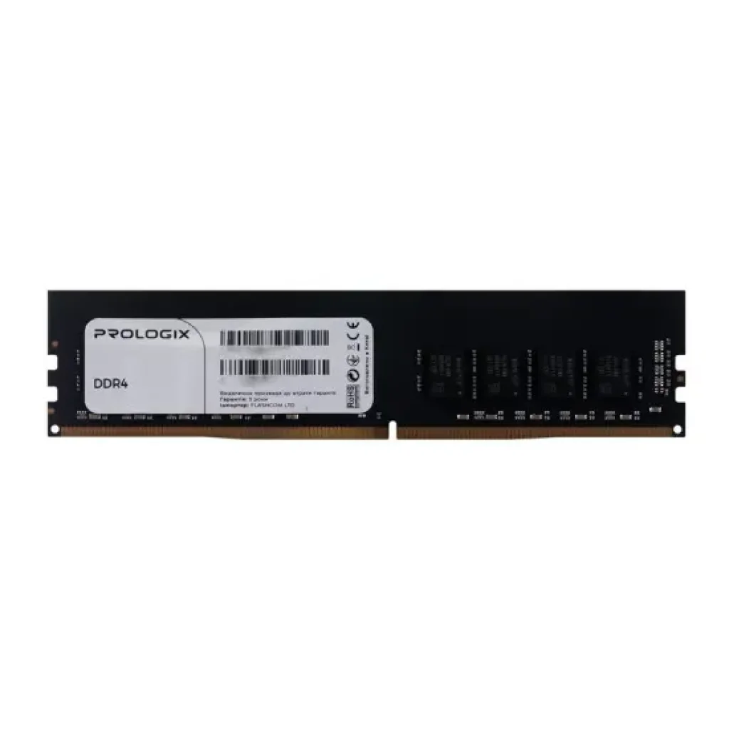 Модуль пам'яті DDR4 2x16GB/3600 Prologix Black (PRO32GB3600B4K) UA