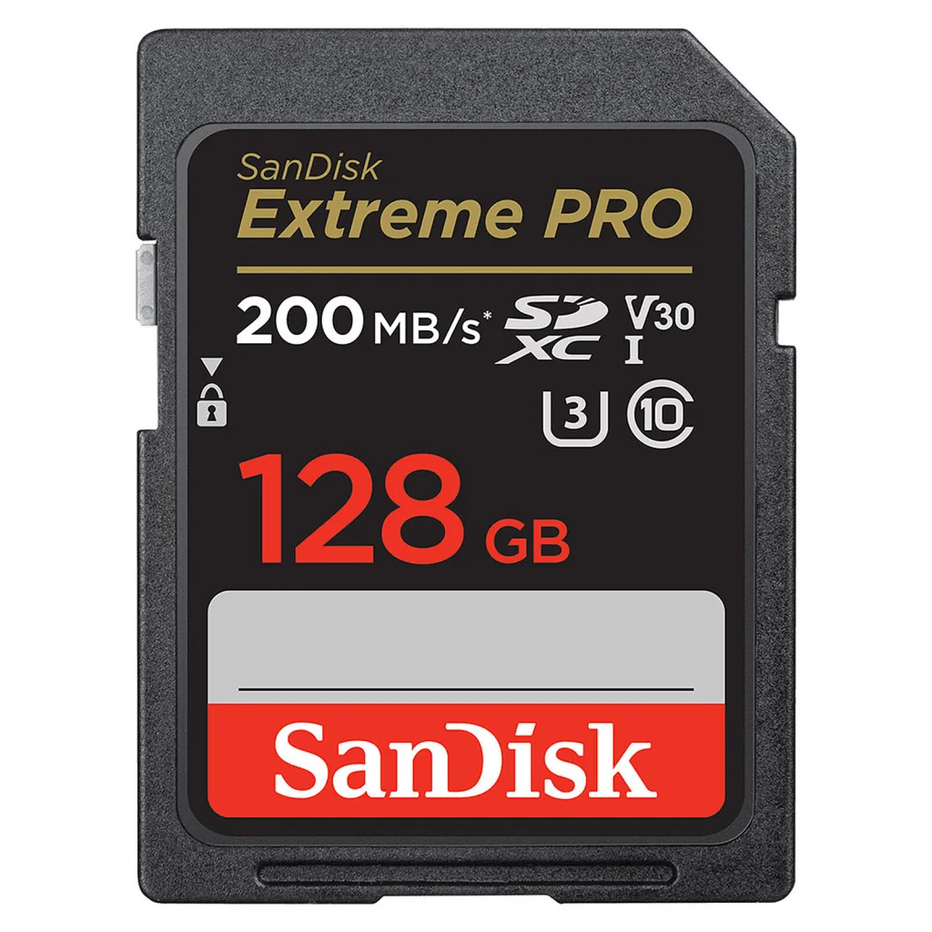 Карта пам'яті SanDisk 128 GB SDXC UHS-I U3 V30 Extreme PRO (SDSDXXD-128G-GN4IN)