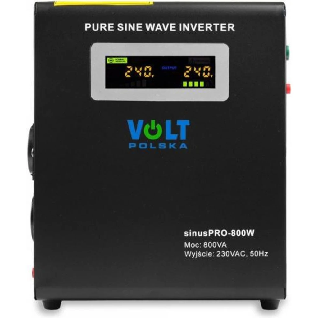 Джерело безперебійного живлення Volt Polska SINUS PRO 800 W 12/230V 500/800W (3SP098012W)