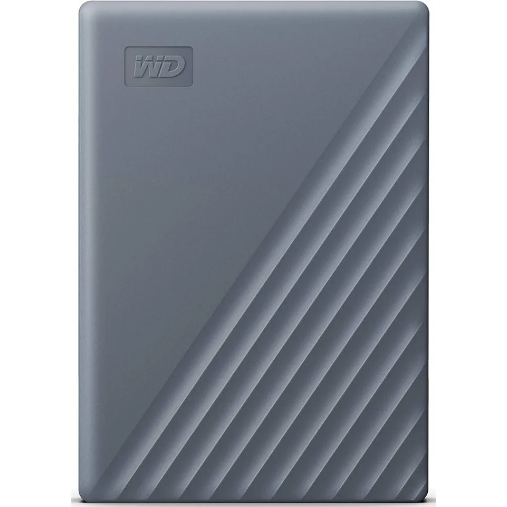 Жорсткий диск WD My Passport 5 TB Gray USB-C (WDBRMD0050BGY-WESN)