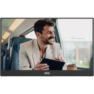 Монiтор AOC TFT 15.6" Portable Black (16T20E2) UA