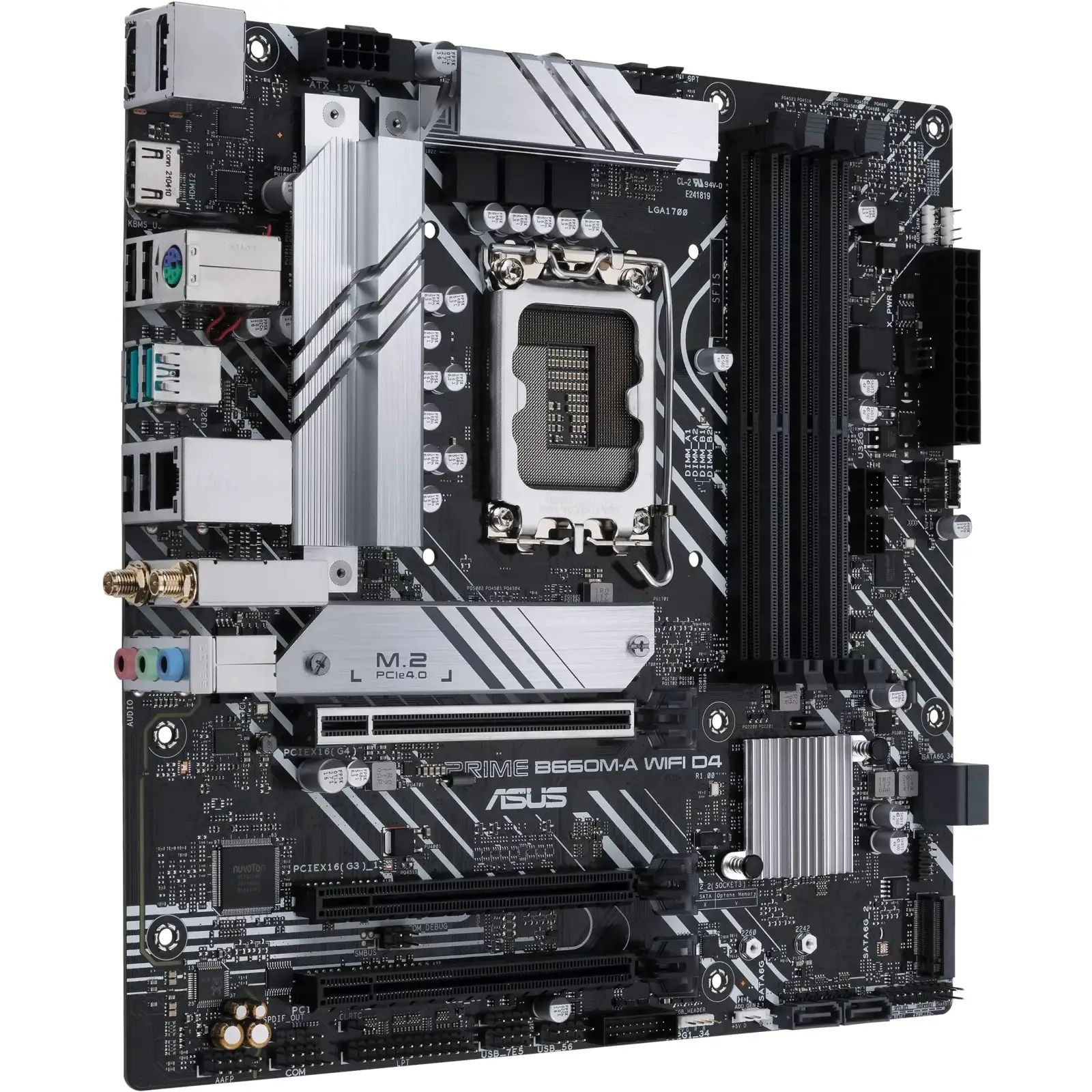 Материнская плата Asus Prime B660M-A WIFI D4 s-1700 UA