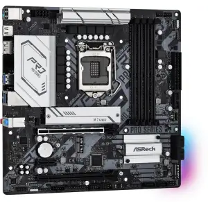 Материнская плата ASRock B560M Pro4 + Intel Pentium G6405 + LC-Power 8GB DDR4 3600MHz RGB (Renkforce PC Tuning Kit)