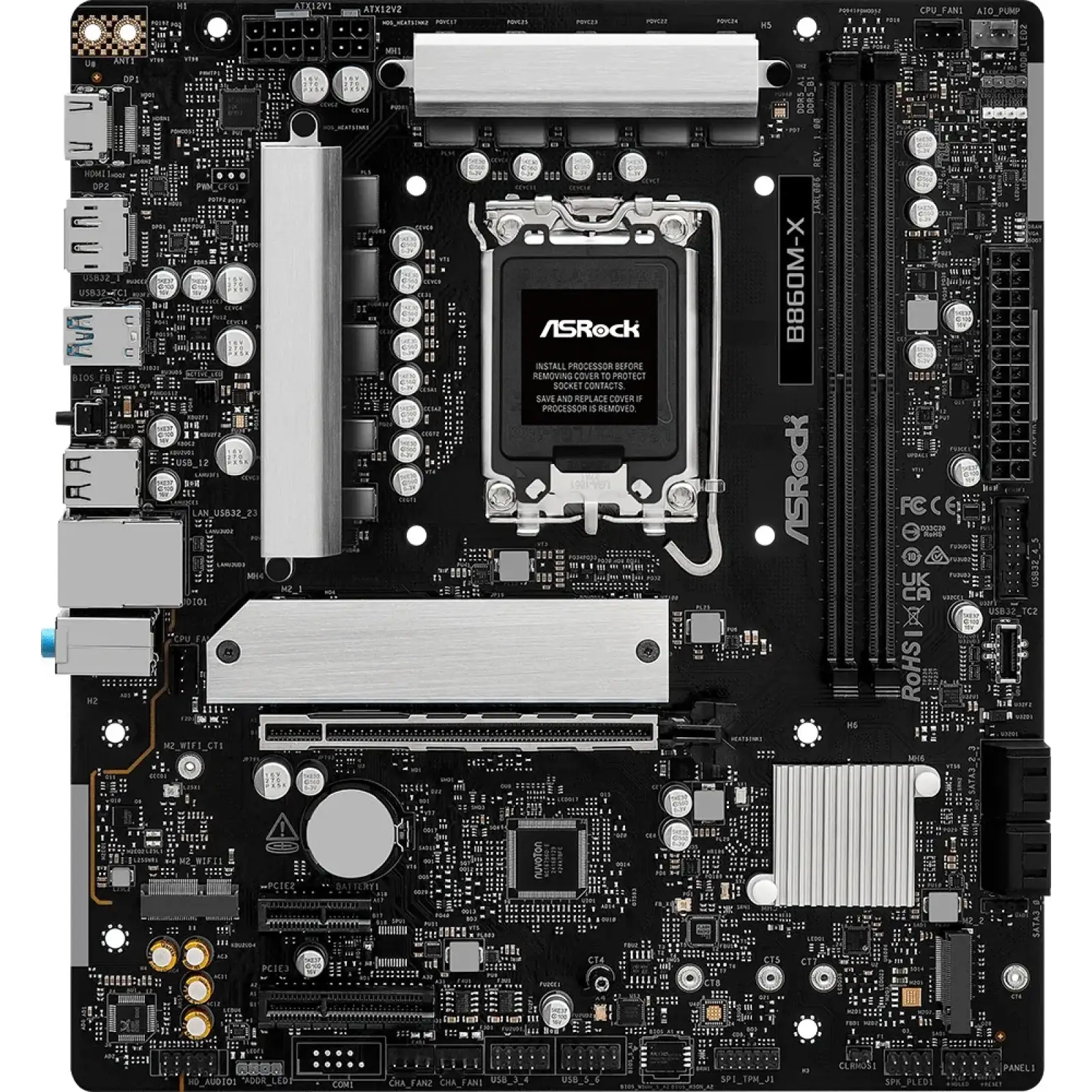 Материнська плата ASRock s-1851 B860M-X UA