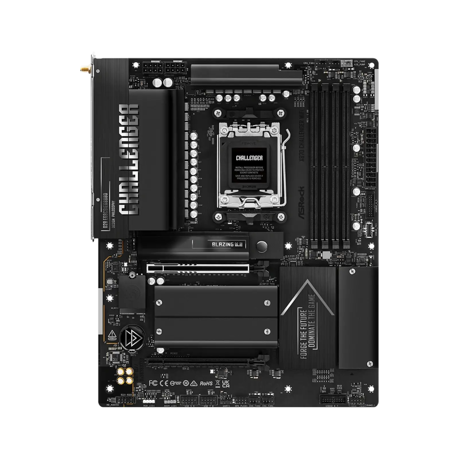 Материнська плата ASRock X870 Challenger WiFi s-AM5 UA