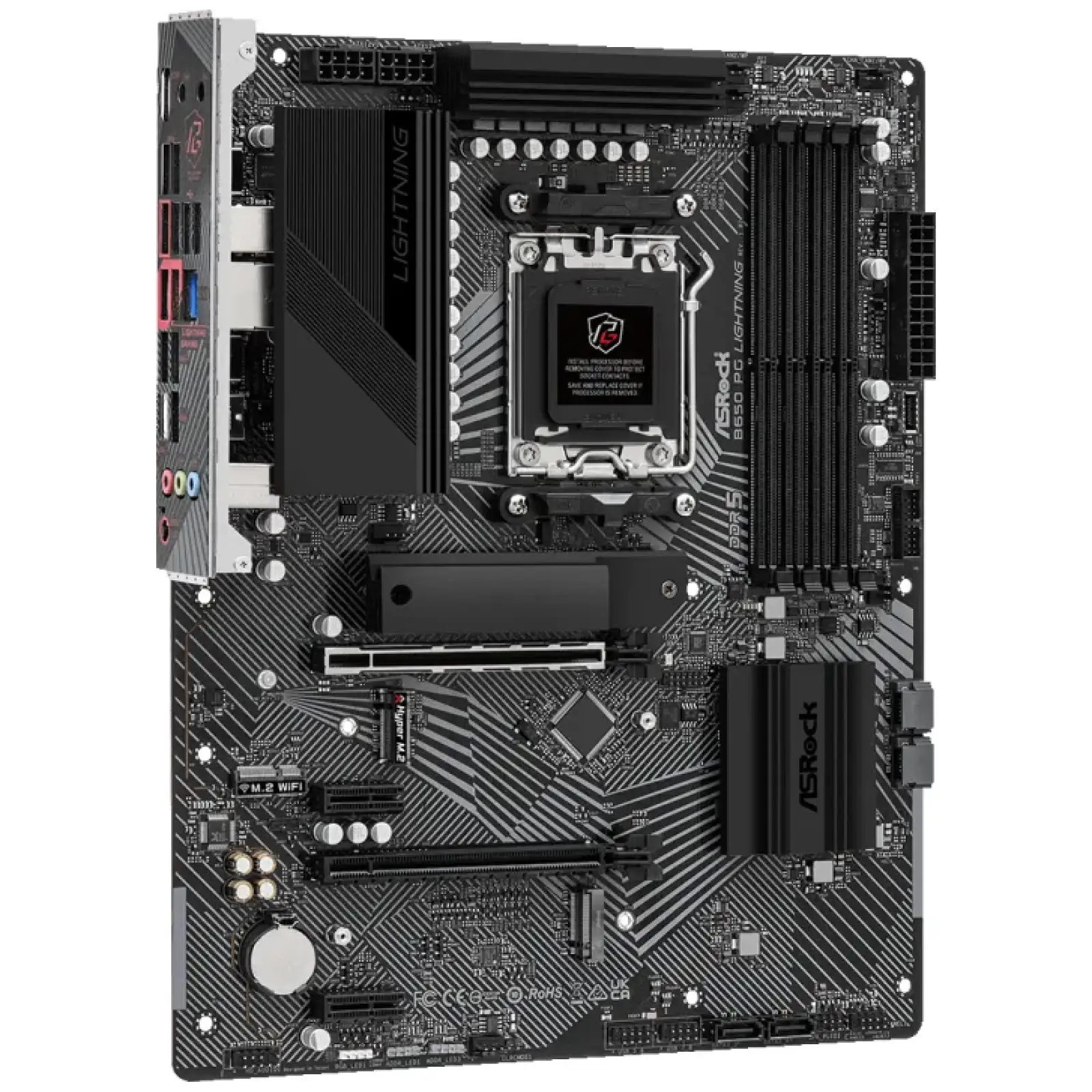 Материнская плата ASRock B650 PG Lightning s-AM5 B650 UA