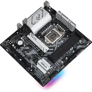 Материнская плата ASRock B560M Pro4 + Intel Pentium G6405 + LC-Power 8GB DDR4 3600MHz RGB (Renkforce PC Tuning Kit)