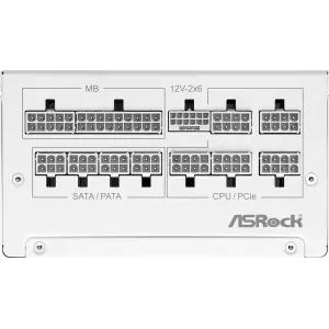 Блок живлення ASRock SteelLegend 850W White (SL-850GW) UA