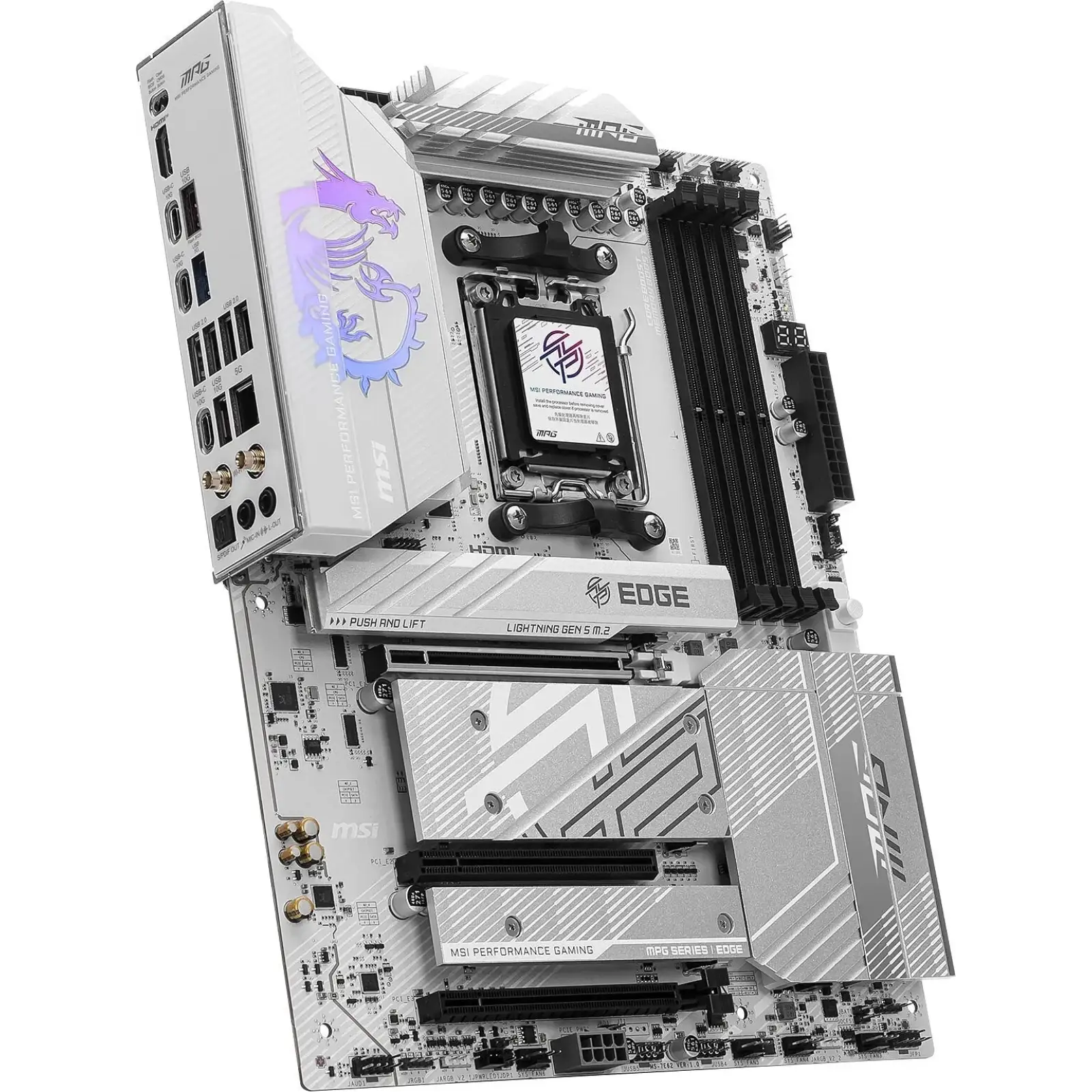Материнська плата MSI MPG B850 Edge TI WIFI s-AM5 UA
