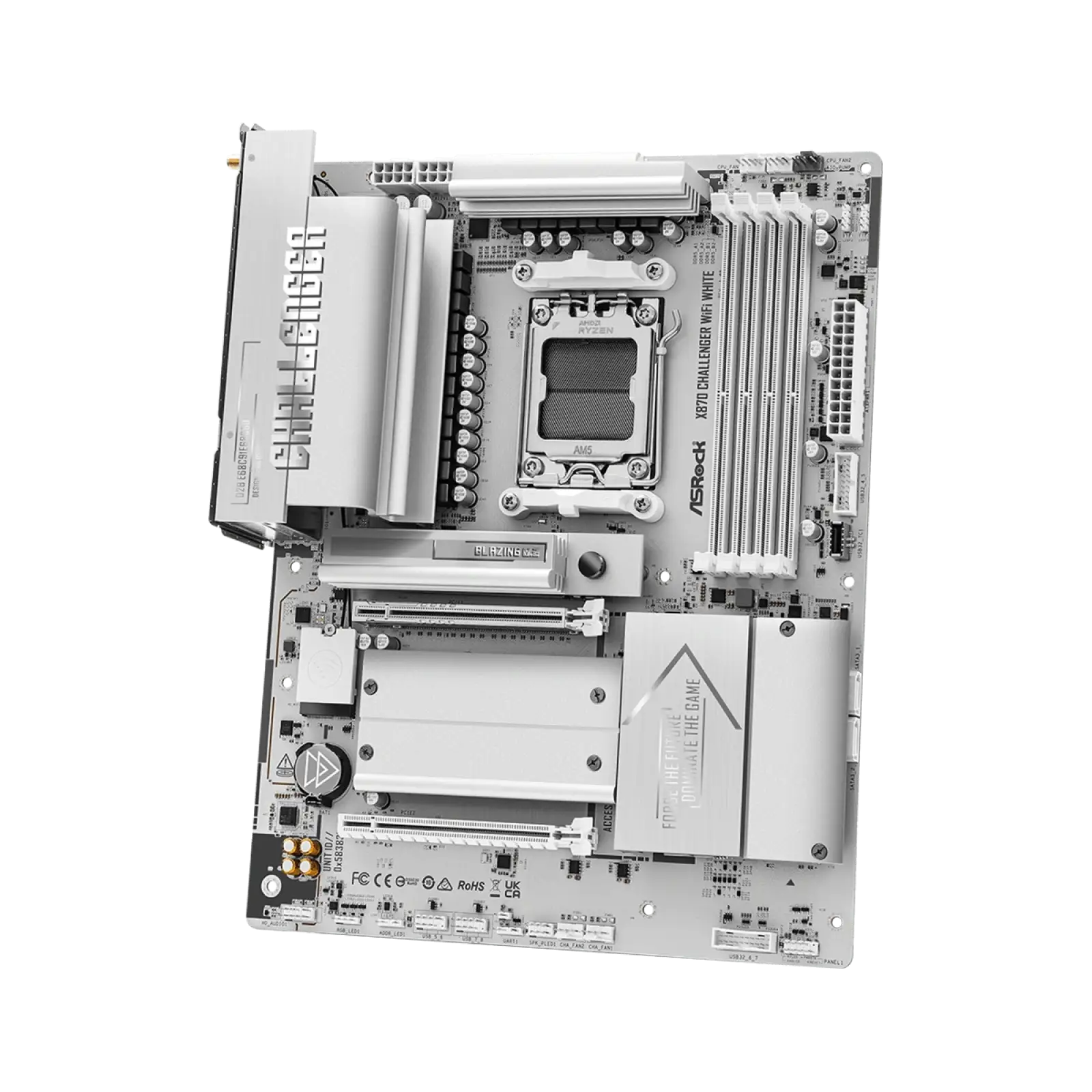 Материнская плата ASRock X870 Challenger WiFi White s-AM5 UA
