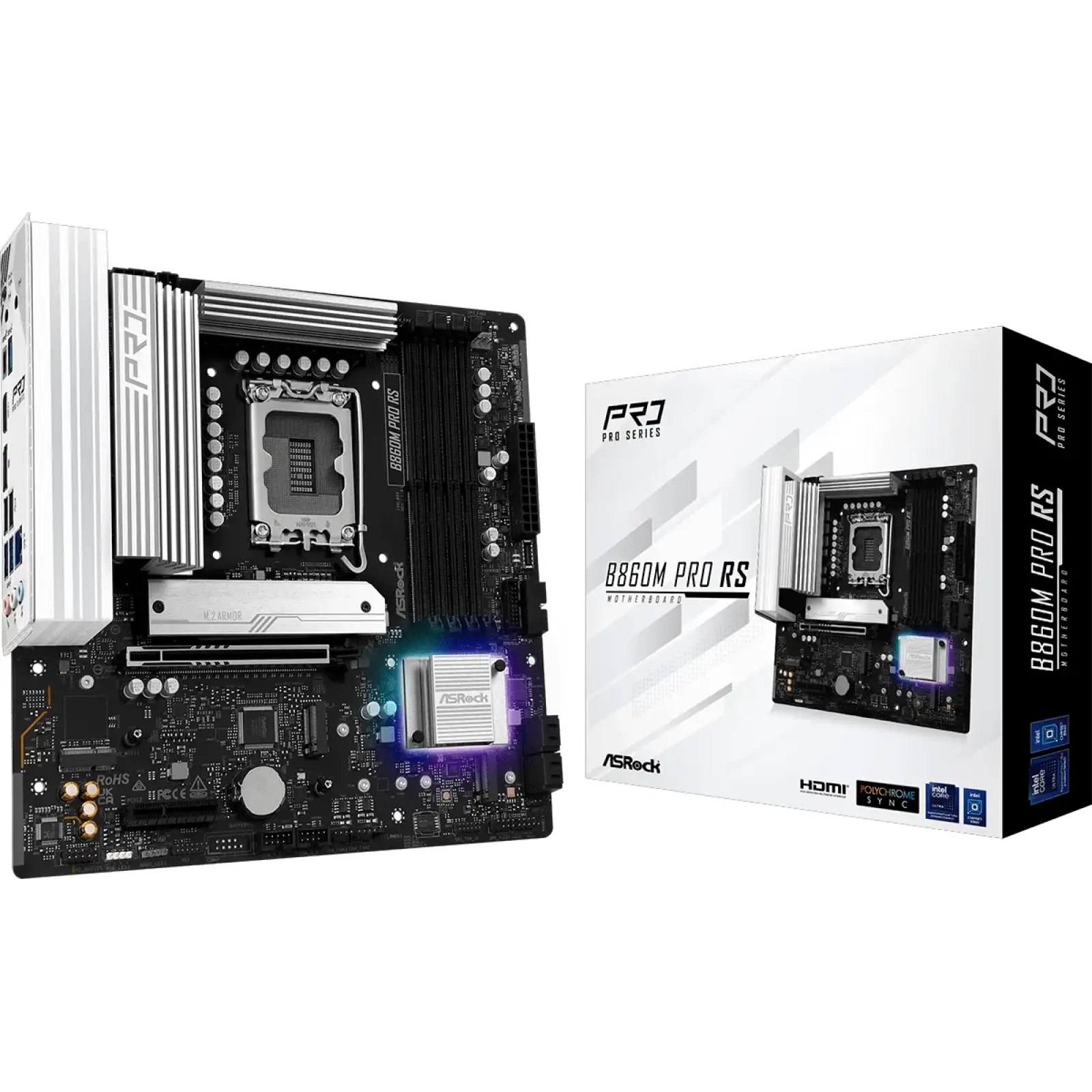 Материнська плата ASRock B860M Pro RS s-1851 UA