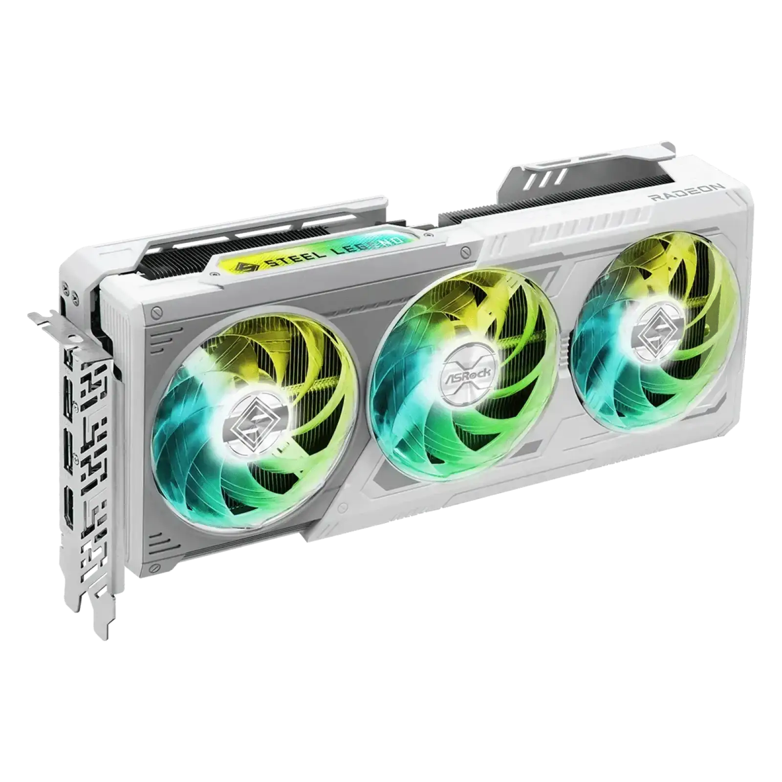 Відеокарта ASRock Radeon RX 9070 XT Steel Legend 16GB (RX9070XT SL 16G)