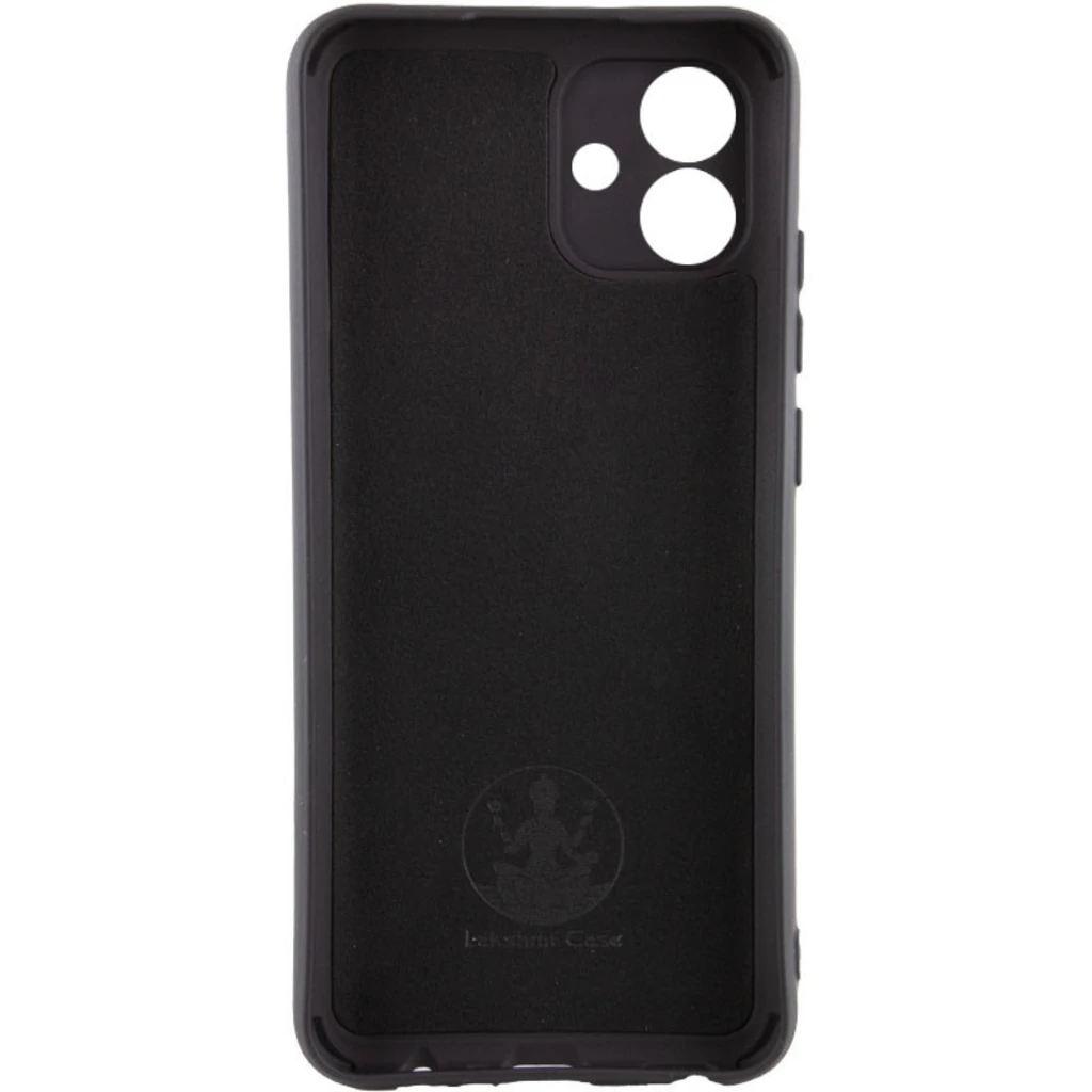 Чохол Silicone Cover Lakshmi Full Camera Black для Samsung Galaxy A05 SM-A055