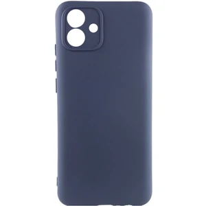 Колір: Синій - Чохол Silicone Cover Lakshmi Full Camera Midnight Blue для Samsung Galaxy A05 SM-A055