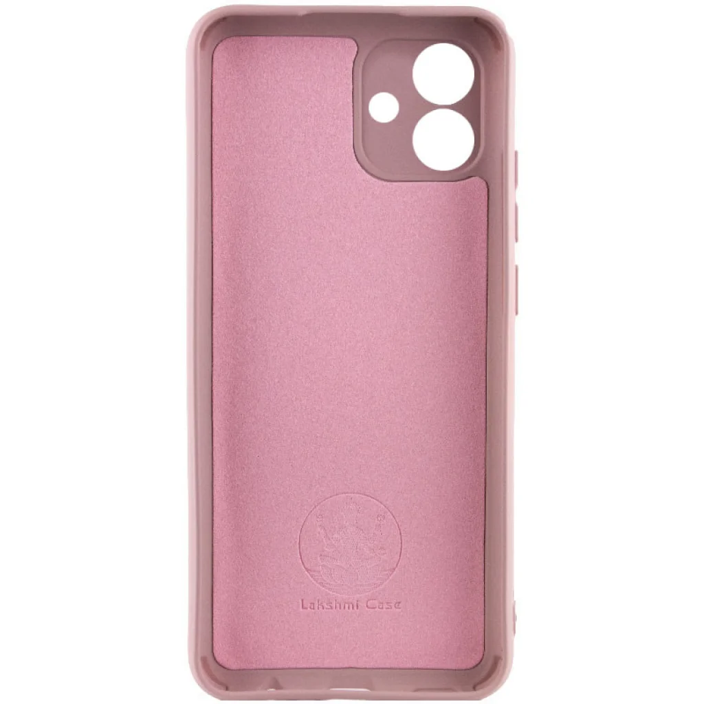 Чохол Silicone Cover Lakshmi Full Camera Pink Sand для Samsung Galaxy A05 SM-A055