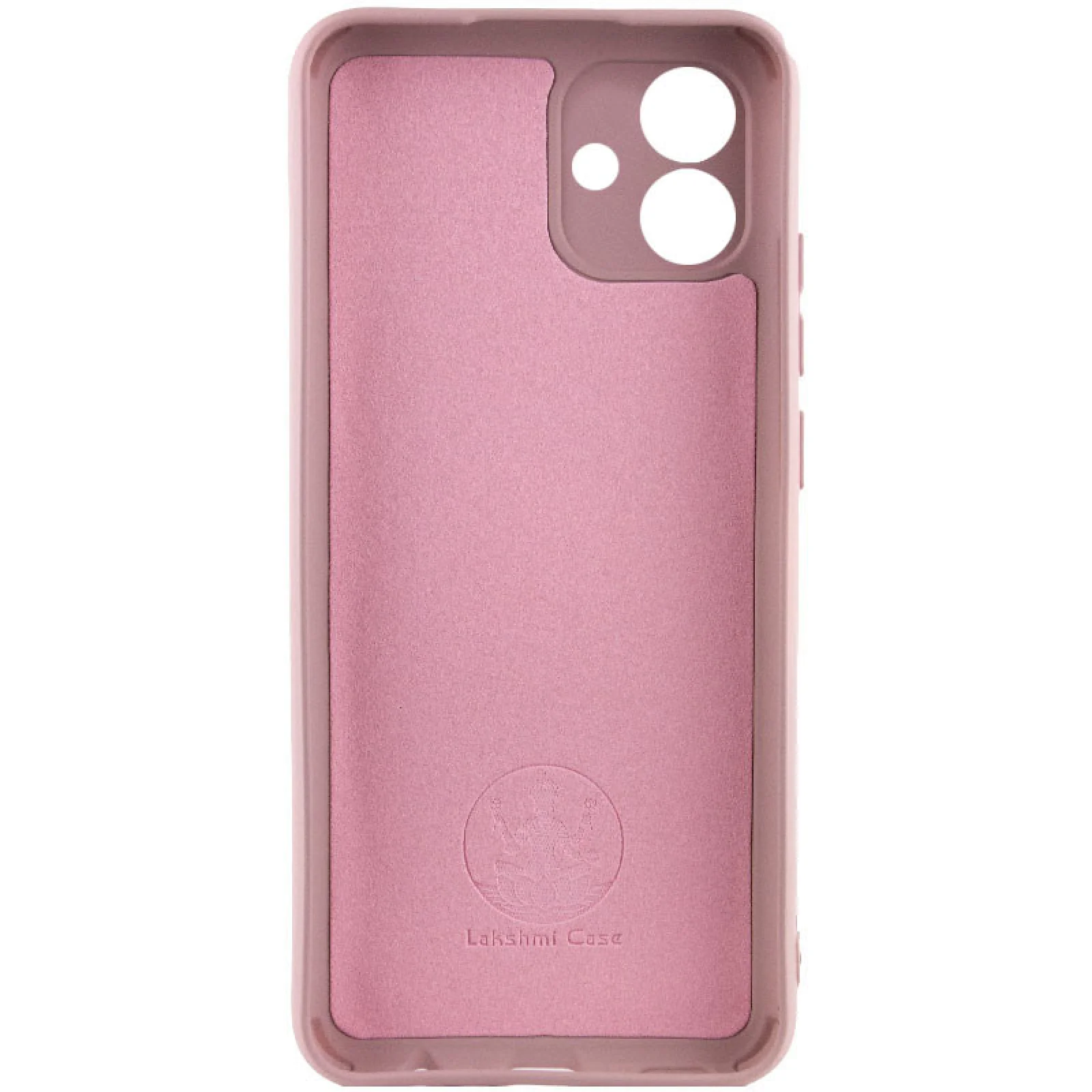 Чехол Silicone Cover Lakshmi Full Camera Pink Sand для Samsung Galaxy A05 SM-A055