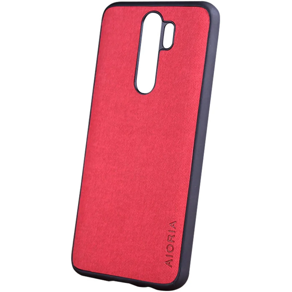 Чохол AIORIA Textile PC+TPU Red для Xiaomi Redmi 9