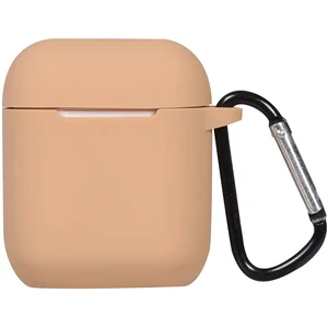 Цвет: Хаки - Чехол TOTO Silicone Case Airpods, Airpods 2 Khaki