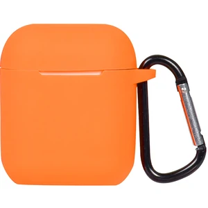Чехол TOTO Silicone Case Airpods, Airpods 2 Orange