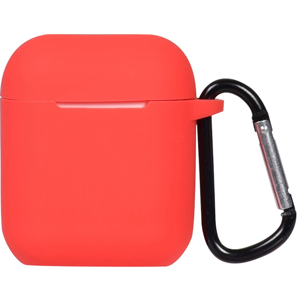 Чохол TOTO Silicone Case Airpods, Airpods 2 Red