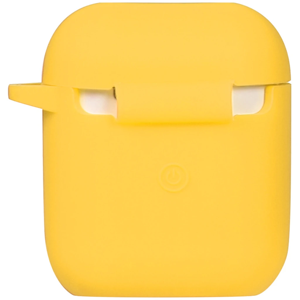 Чехол TOTO Silicone Case Airpods, Airpods 2 Orange