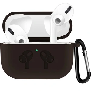 Колір: Чорний - Чохол Airpods Pro Silicone Soft Case Clip Black