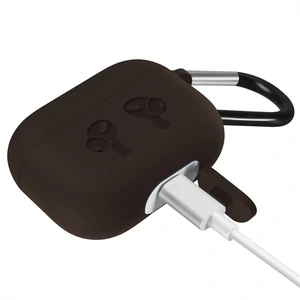 Чохол Airpods Pro Silicone Soft Case Clip Black