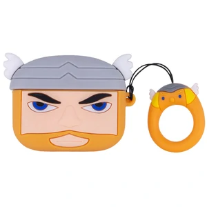 Цвет: Коричневый - Чехол Airpods Pro Marvel and DC Silicone Case Tor Brown
