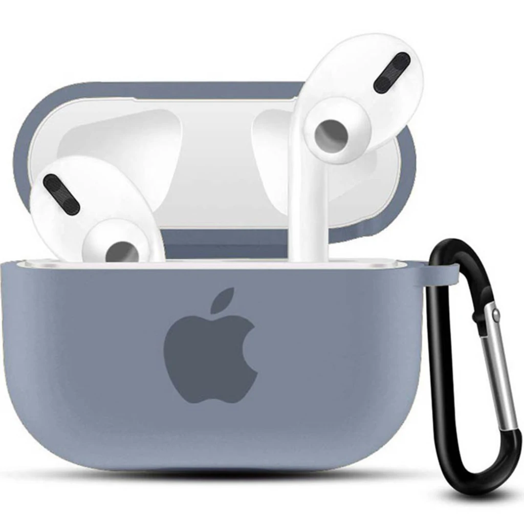 Чохол Airpods Pro Original Colors Silicone Case Clip Azure