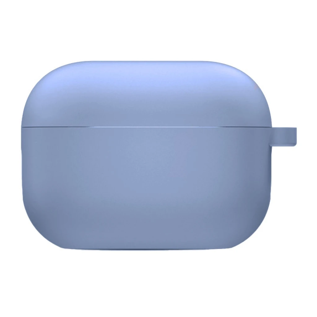 Силиконовый футляр с микрофиброй Airpods Pro Silicone Case with Microfiber Lilac Pride