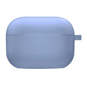 Цвет: Фиолетовый - Чехол Airpods Pro Silicone Case with Microfiber Lilac Pride